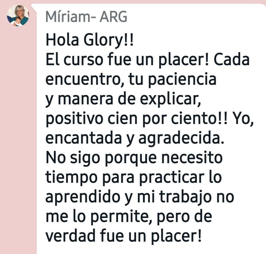 Testimonio de Miriam
